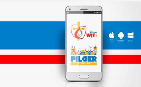 Pilger-App zum Weltjugendtag / www.krakow2016.com