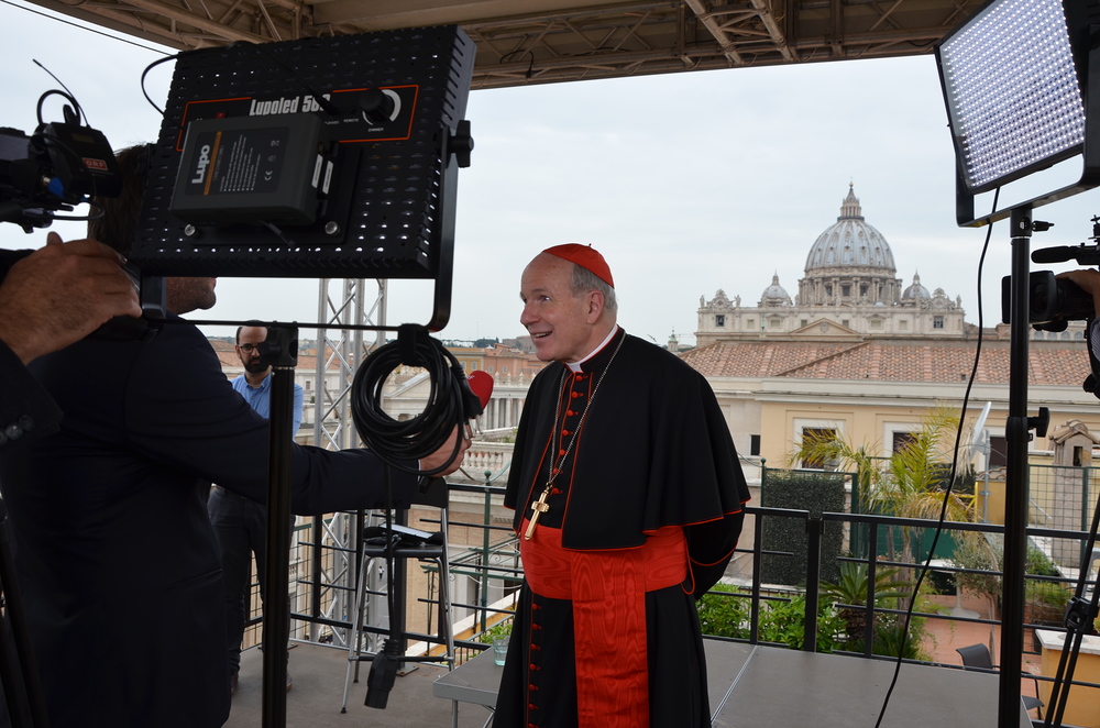 Kardinal Schönborn präsentiert in Rom 'Amoris Laetitia' 2016