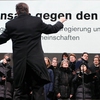 Gedenken 'Gemeinsam gegen Terror' in Wien